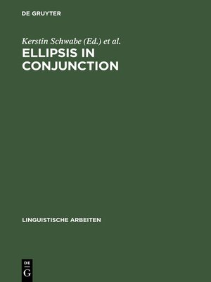 cover image of Ellipsis in Conjunction